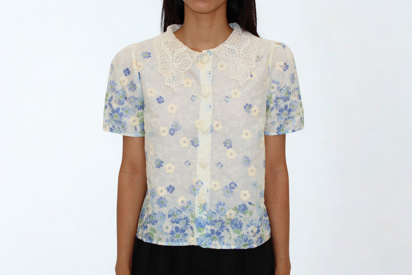 Elora Embroidered Blossom Blouse