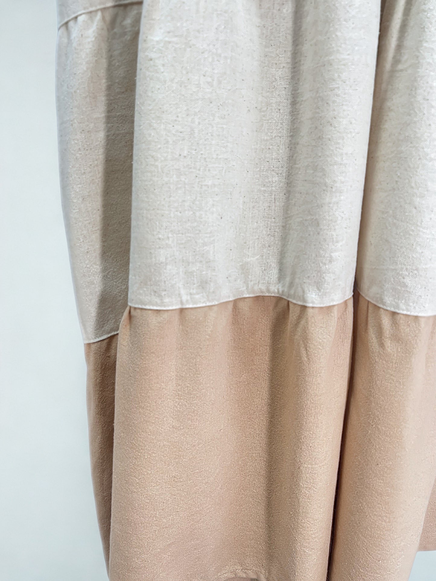 Earthy Tiered Cotton Maxi Dress