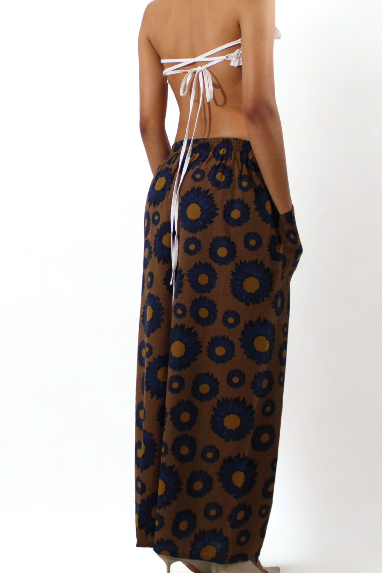 Cotton Wide-Leg Pant-BB