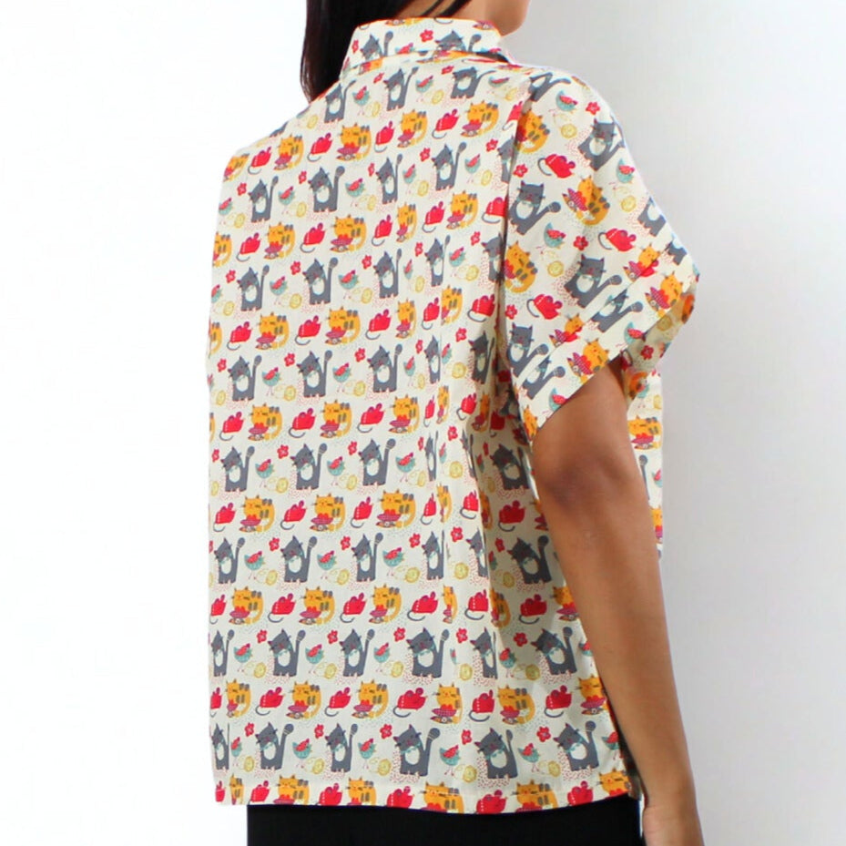 Critter Picnic Cotton Shirt