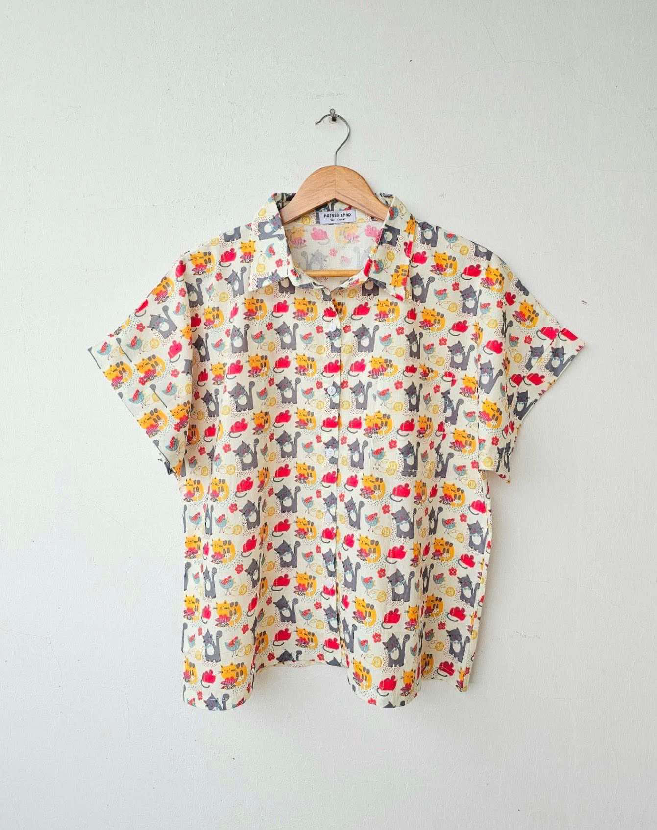Critter Picnic Cotton Shirt