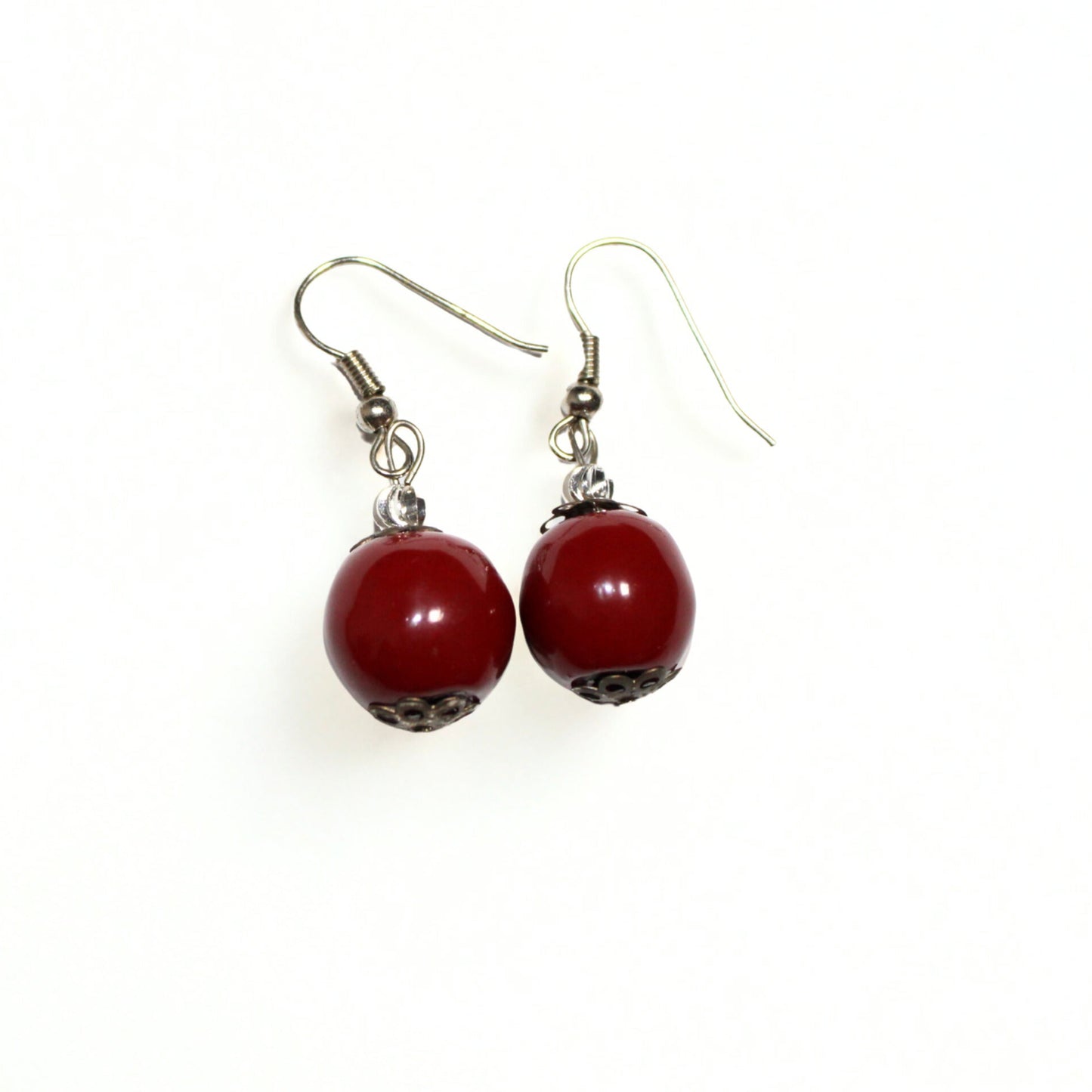 Crimson Lacquerware Drops – ER13