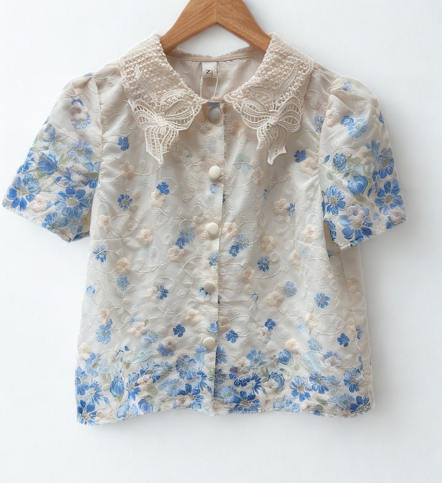 Elora Embroidered Blossom Blouse