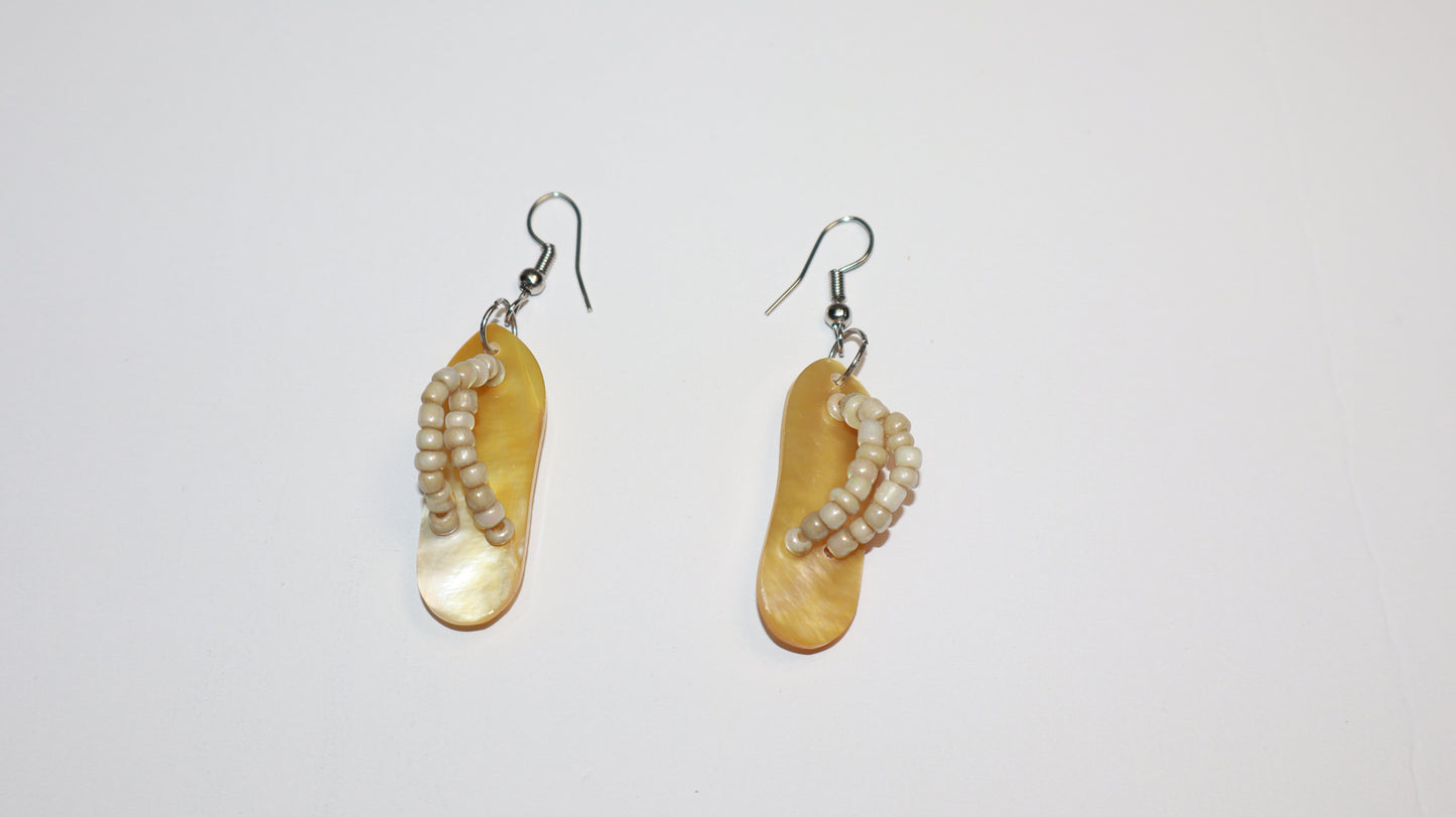 Abalone Tide Drop Earrings