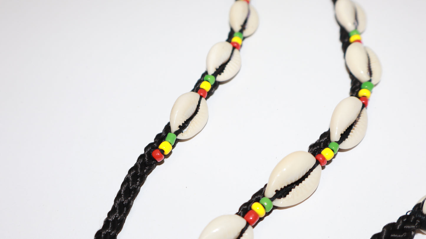Island Roots Cowrie Belt – Handmade Tribal Beaded Waist Tie