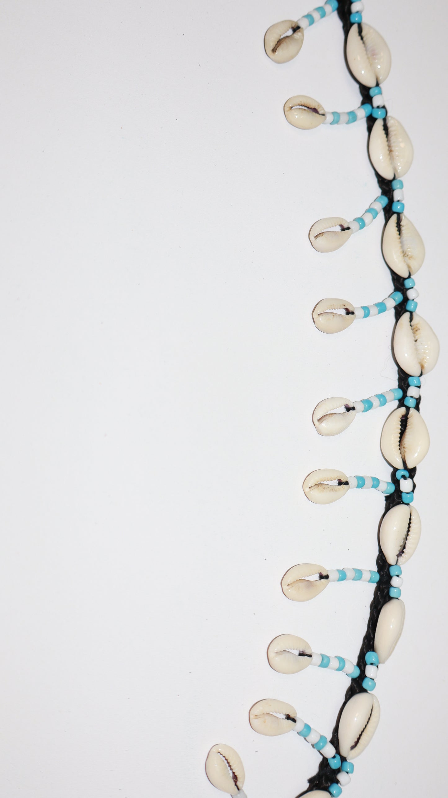 Turquoise Rhythm Cowrie Shell Belt