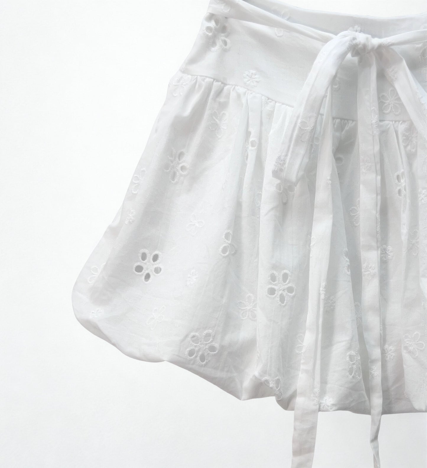 Alya Embroidered Bubble Skirt