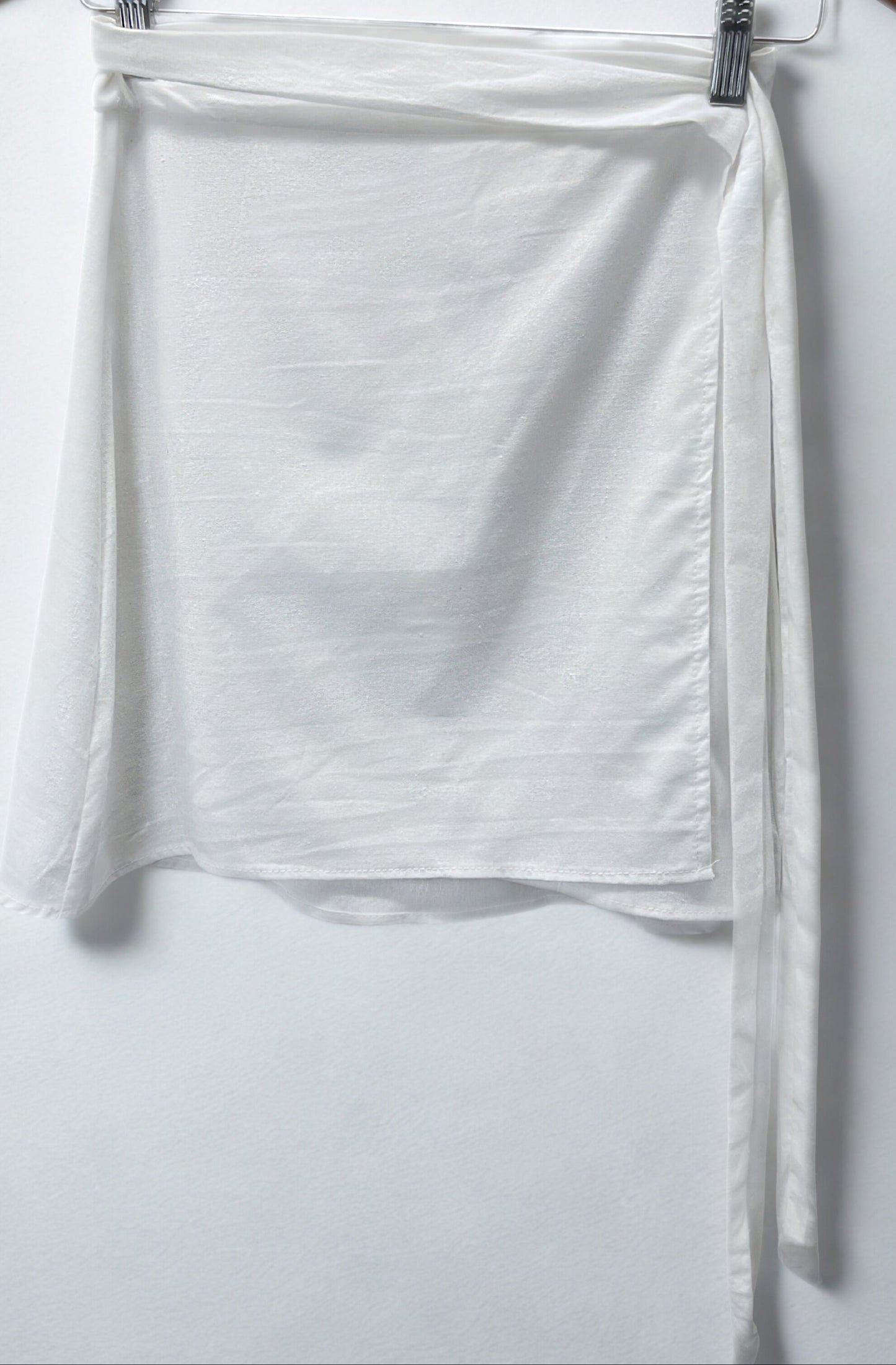 Cotton Cloud Wrap Mini-White