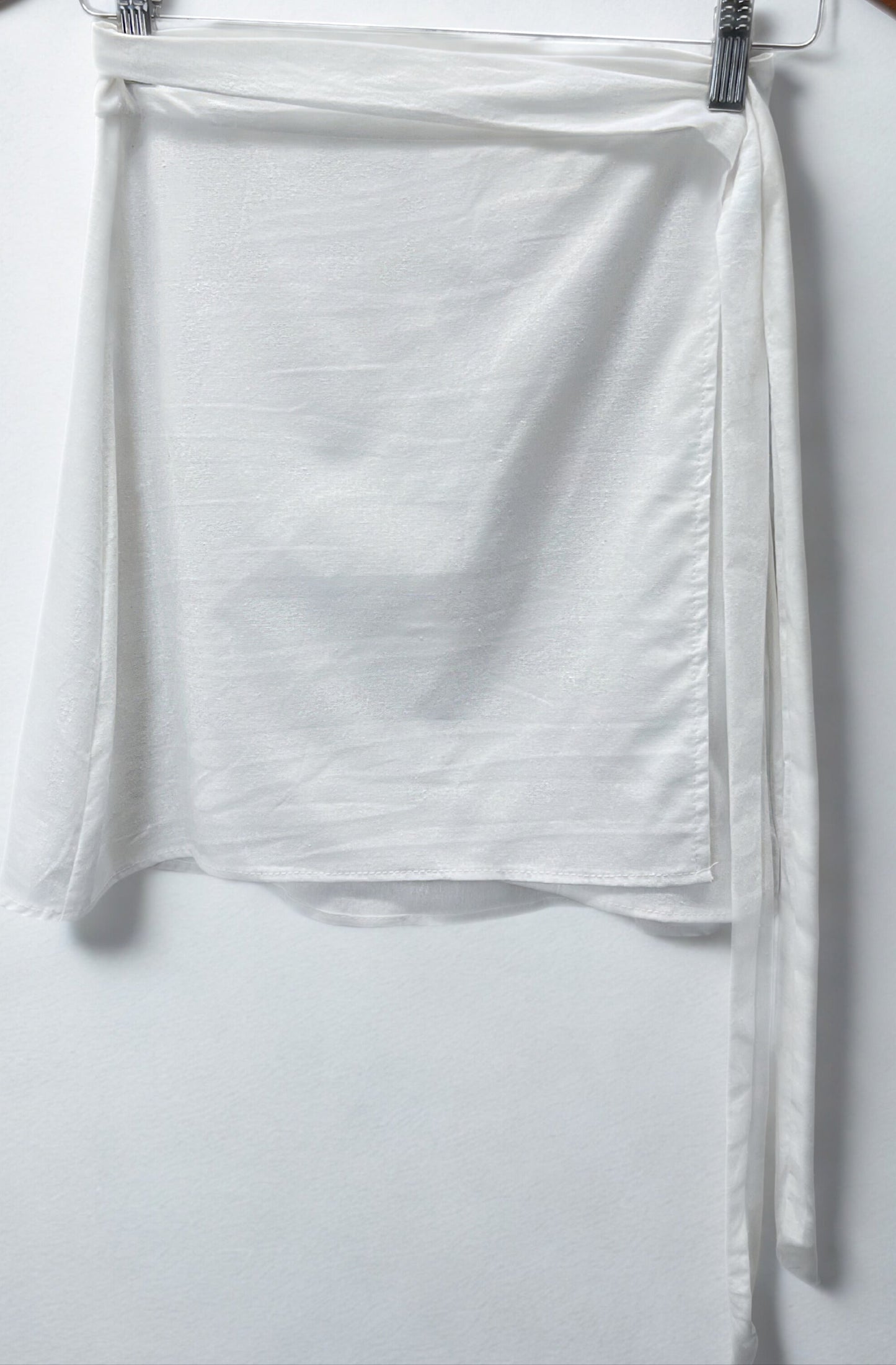 Cotton Cloud Wrap Mini-White