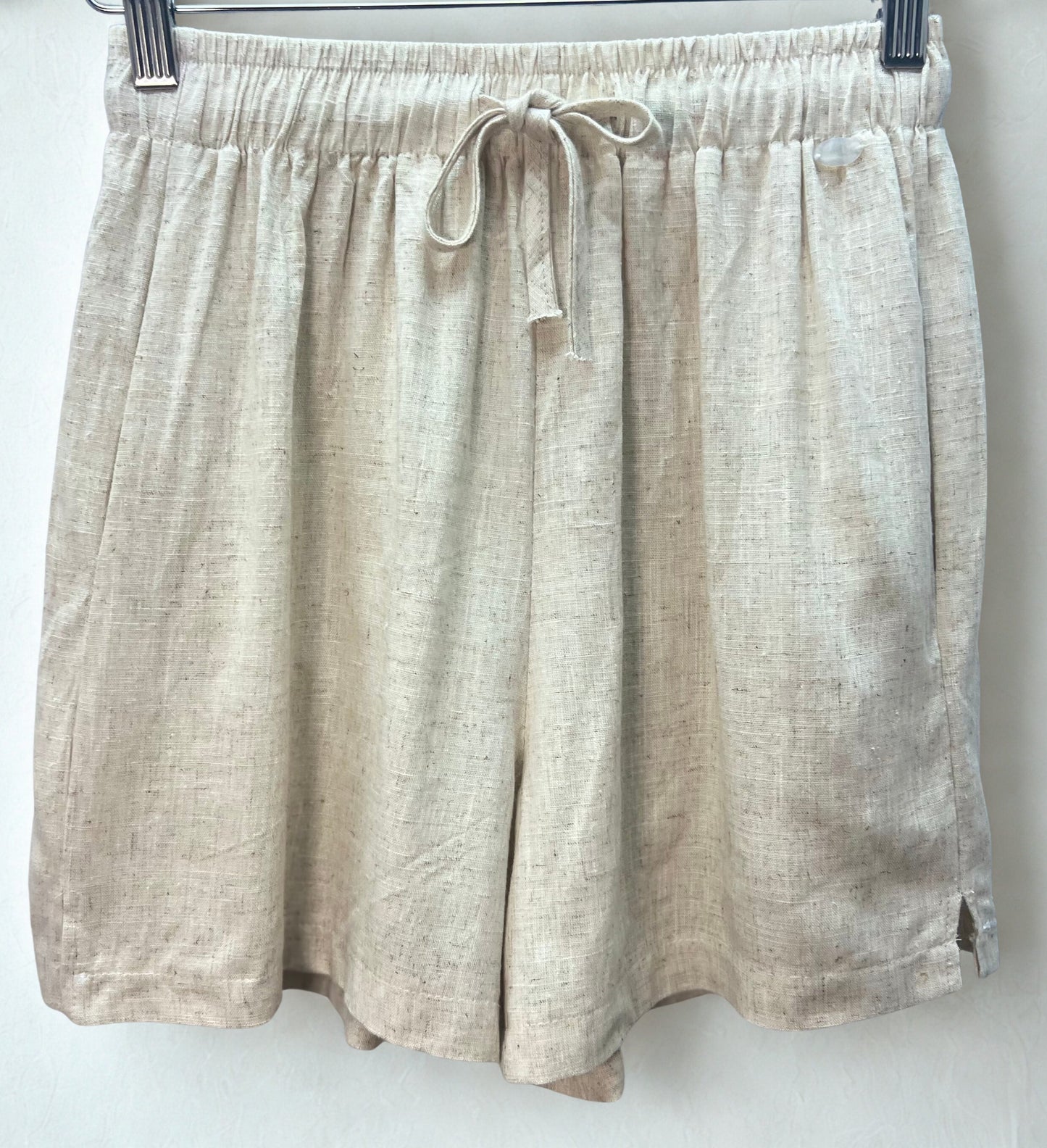 Arlo Linen Shorts – Sand Beige