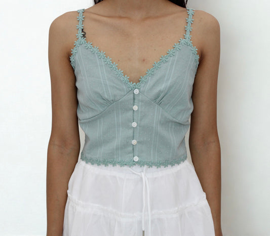 Zaya Blossom Tank – Mint