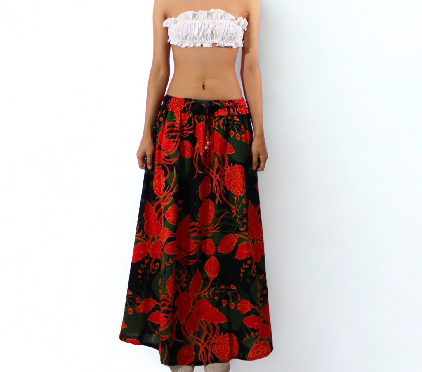 Bloom –  Cotton Maxi Skirt