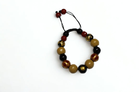 Desert Bloom Sunflare Lacquerware  Bracelet – BR09