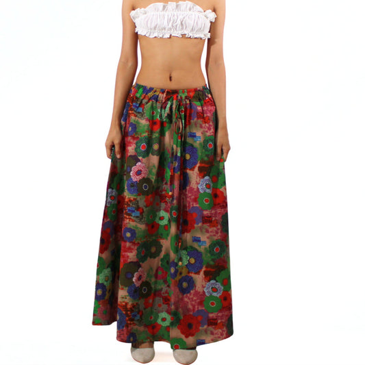 Cotton Maxi Skirt – Boho Essential