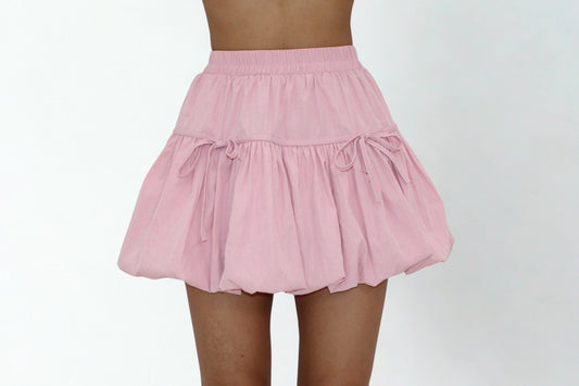 Blush Blossom Bubble Skirt