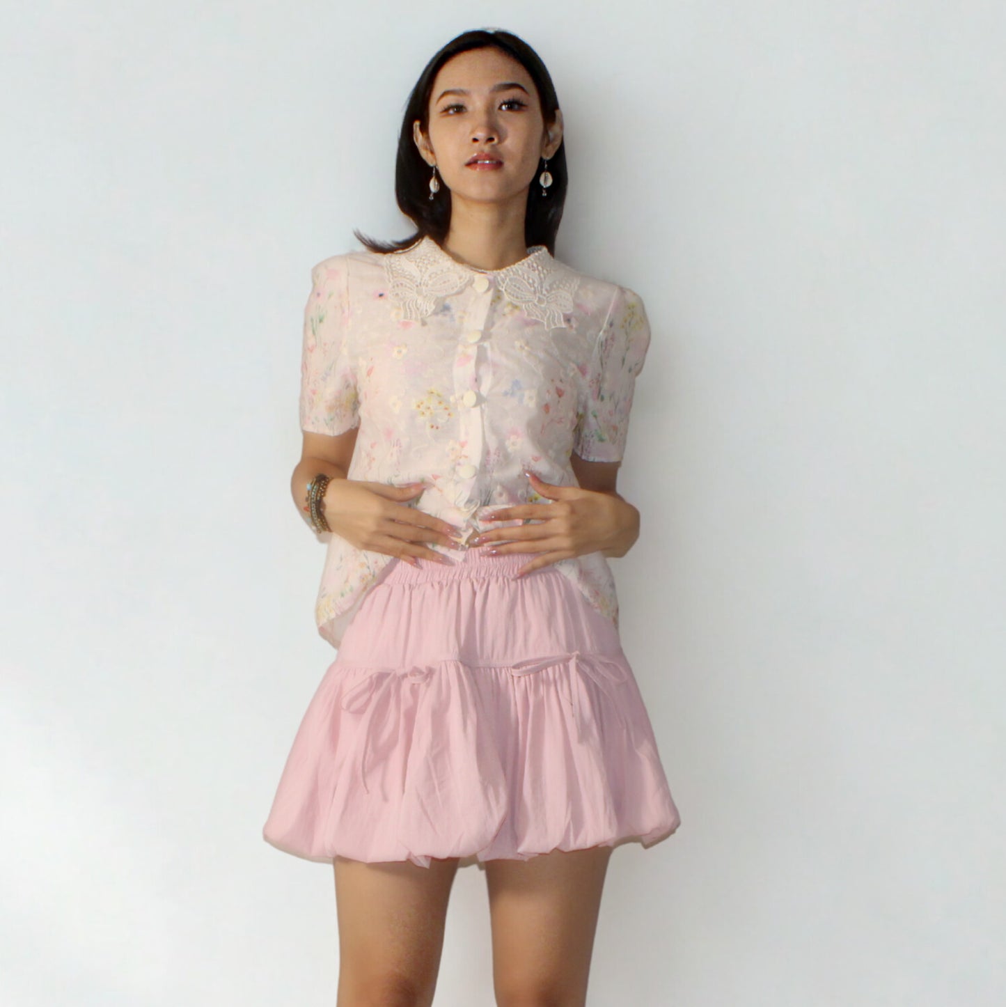 Fiora Petal Whisper Blouse