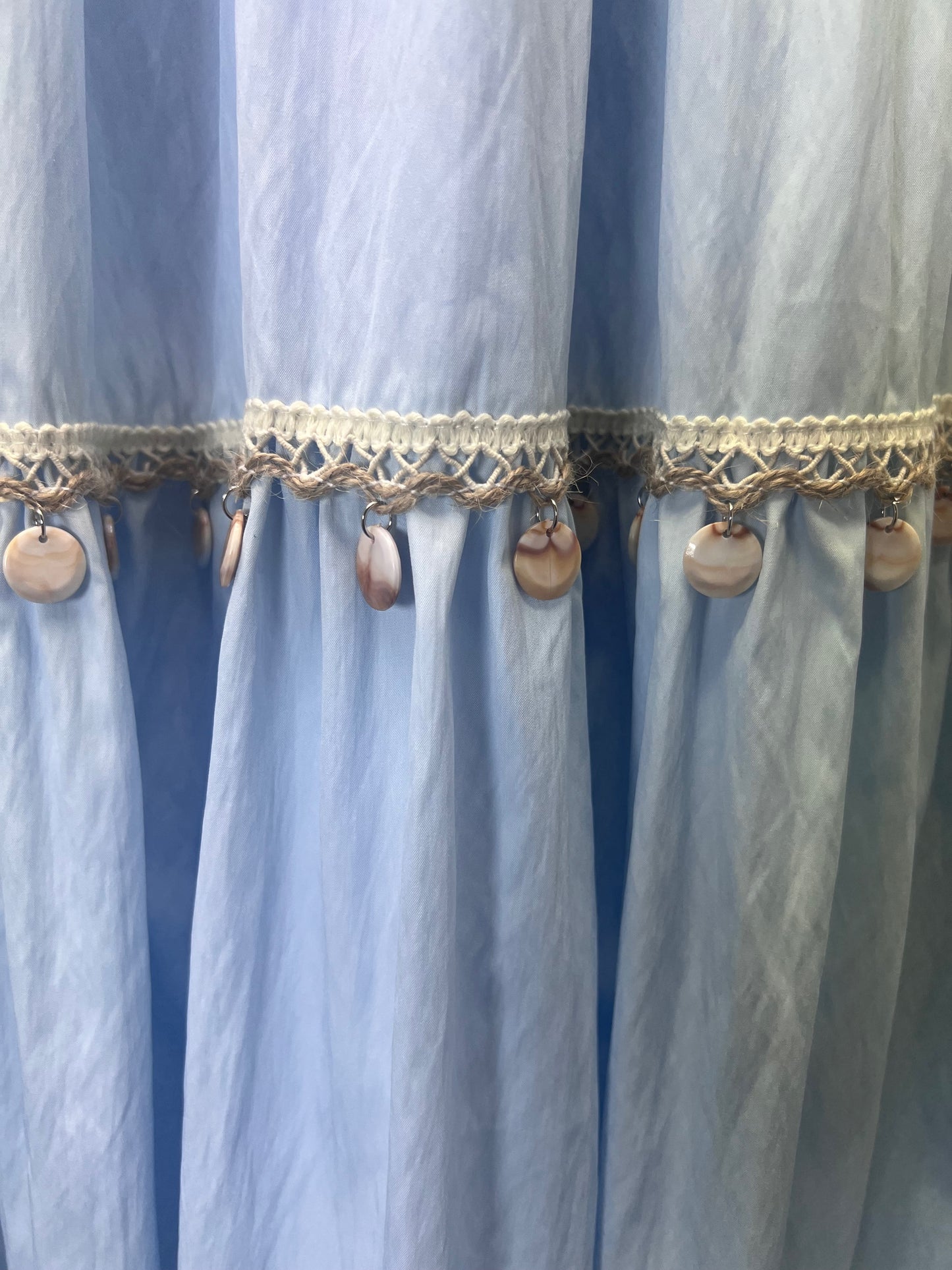 Isla Tiered Shell Taffeta Skirt