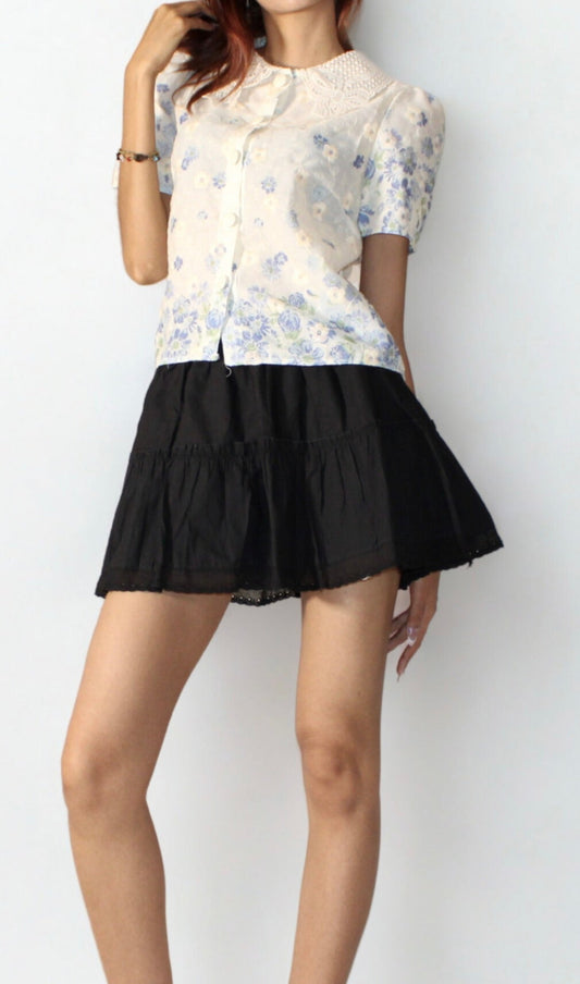 Elora Embroidered Blossom Blouse