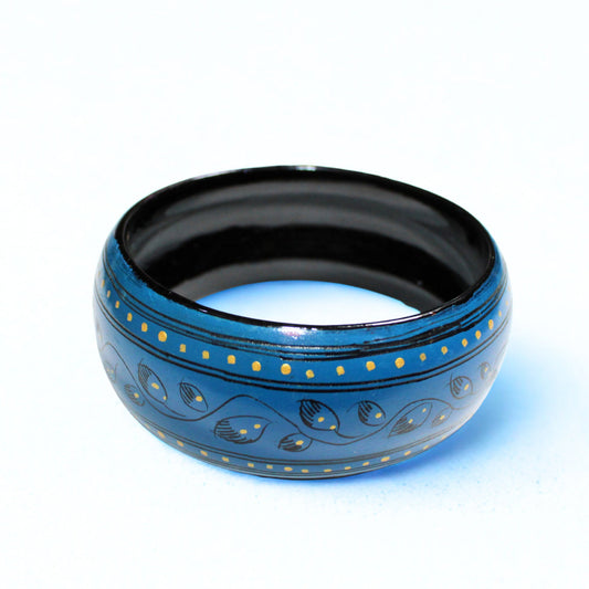 Ocean Whisper – Lacquerware Bangle