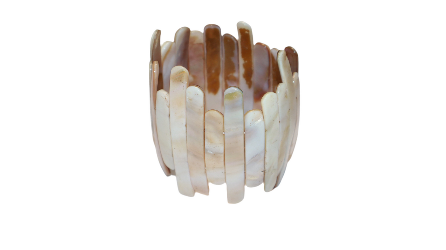 Seashell Gleam Cuff Bracelet
