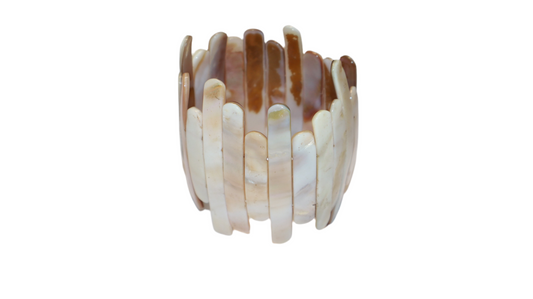 Seashell Gleam Cuff Bracelet