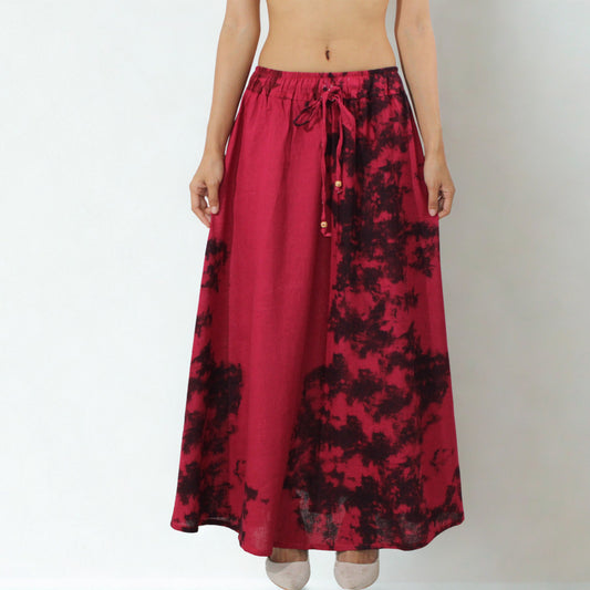 Cotton Maxi Skirt – Handwoven Boho Style