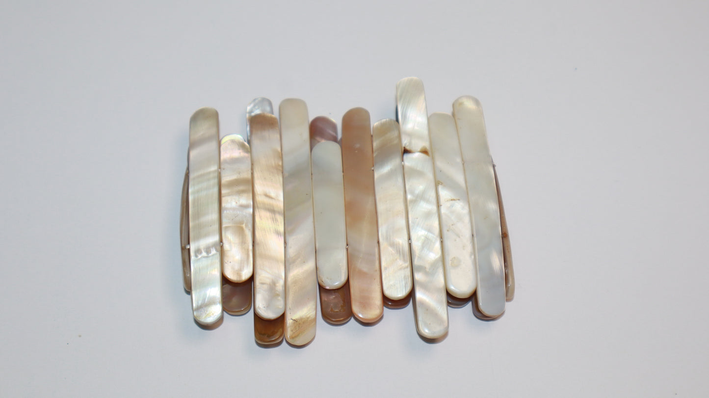 Seashell Gleam Cuff Bracelet