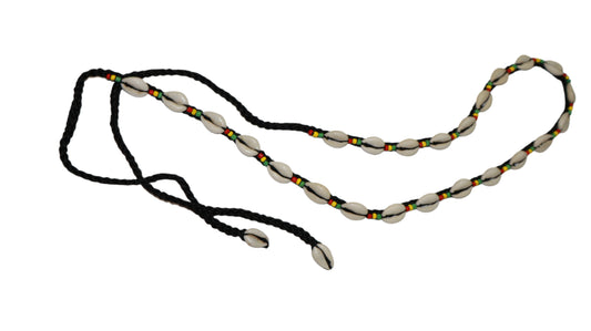 Island Roots Cowrie Belt – Handmade Tribal Beaded Waist Tie