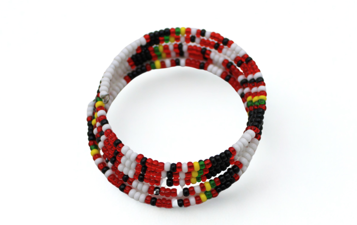 Lanu – Multicolor Beaded Wrap Bracelet