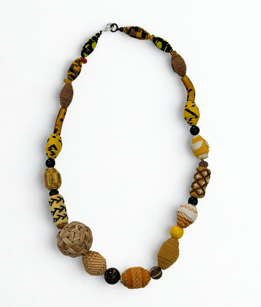 Zareni Woven Bead Necklace