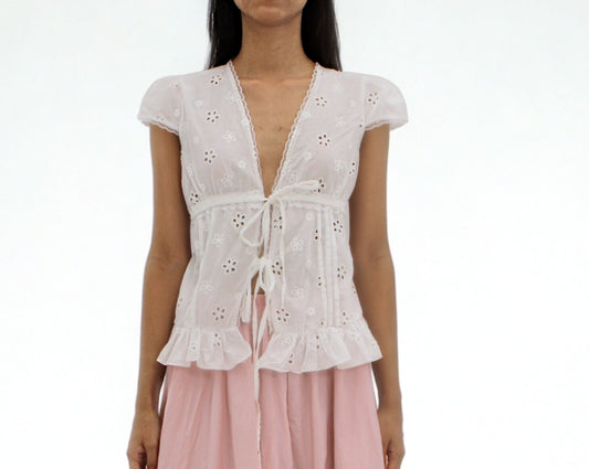Daisy Whisper Cotton Blouse