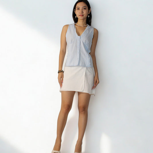 Cotton Cloud Wrap Mini-White