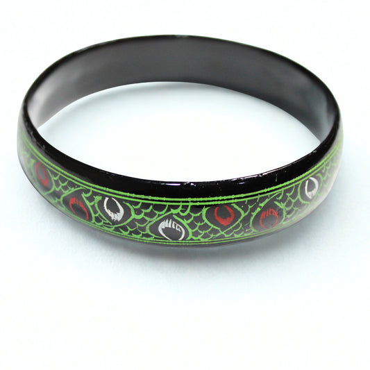 “Serpent Scales” Lacquerware Bangle – BNG10