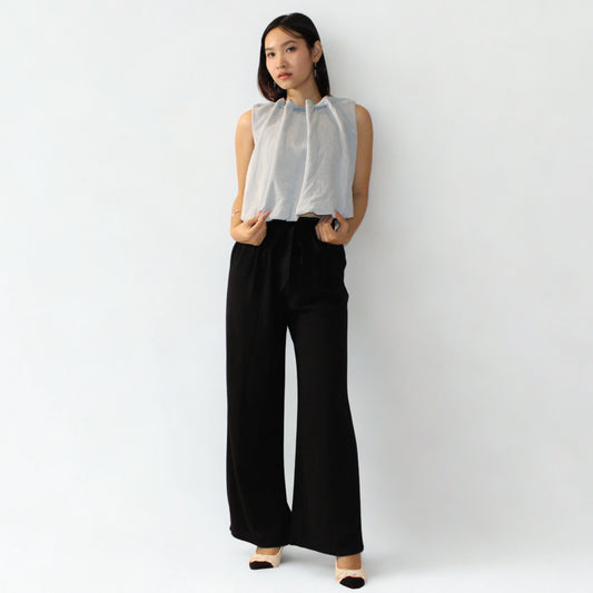 Noa Cloud-Washed Denim Top